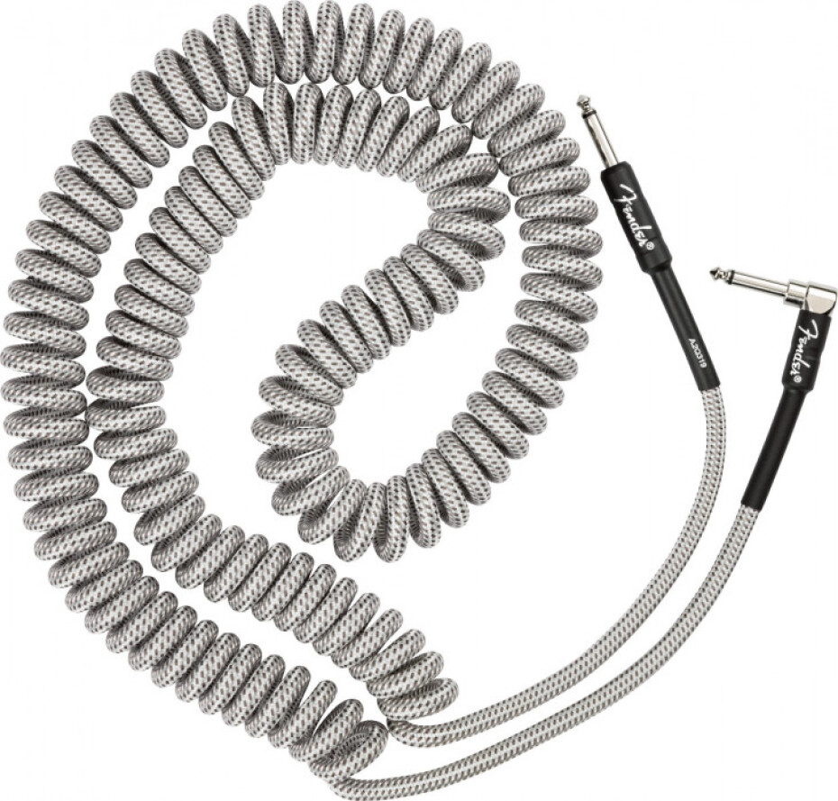 Fender Professional Coil Cable 30" White Tweed - main (0)