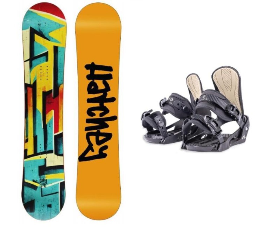 Hatchey City juniorský snowboard + Beany Junior vázání - main (0)