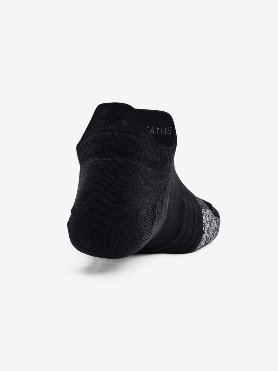 Dámské ponožky Under Armour  Breathe 2 No Show Tab 2pk-BLK - main (2)