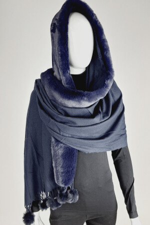 Product detail of SZ-716 SCARF tmavě modrá 176X71