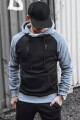 Pánská černá mikina Dstreet BX5488 L - thumb (1)