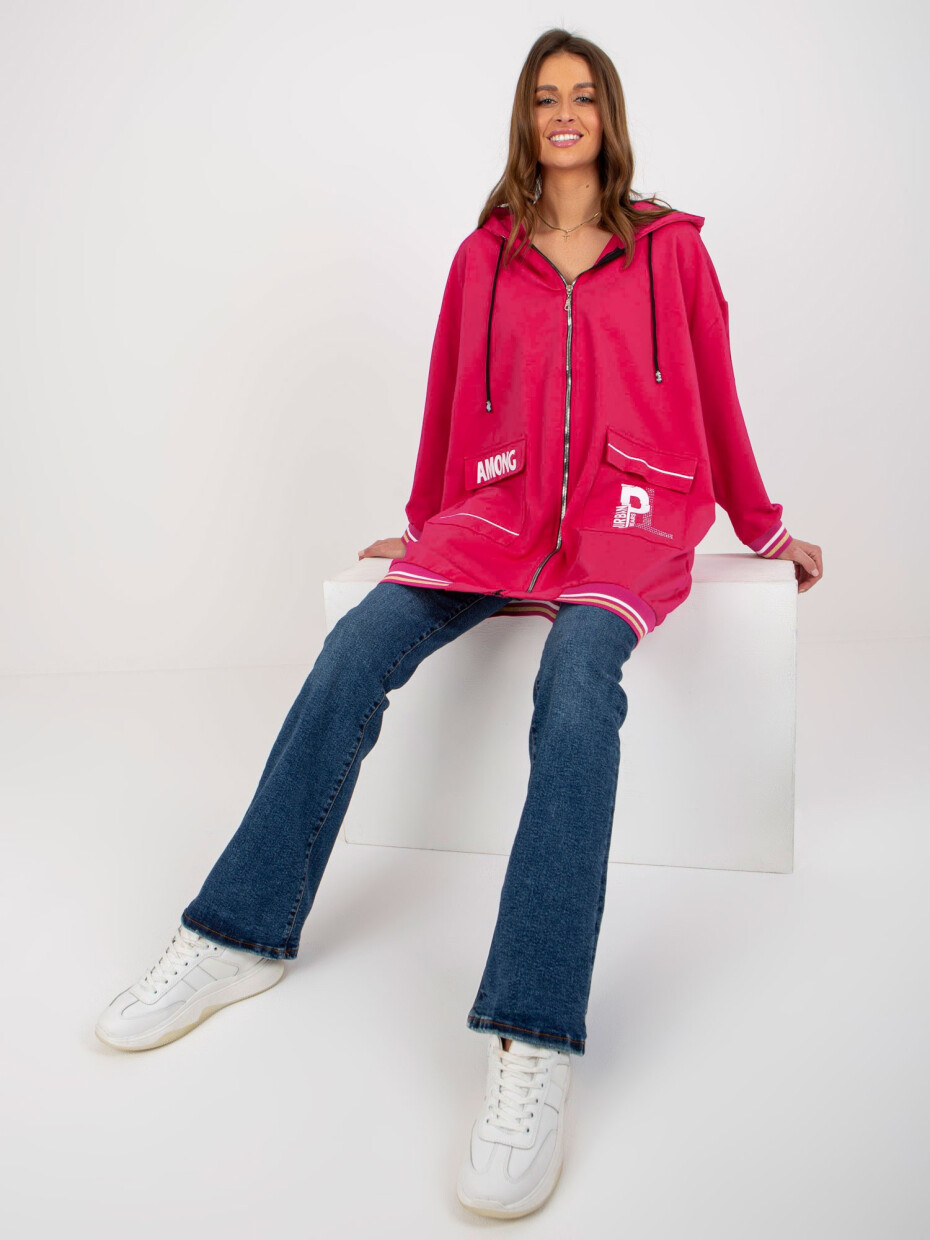 Dámská mikina RV BL 8149.91P fuchsiová - FPrice L/XL - main (0)